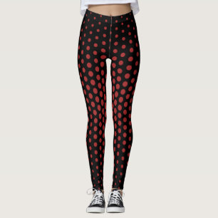 Auburn Techno Dot Pattern Leggings
