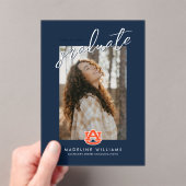 Auburn University Abschluss - Auburn Tigers Acryleinladungen (Insitu (Handheld))