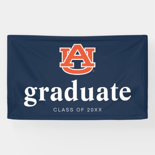Auburn University Abschluss - Auburn Tigers Banner (Horizontal)