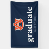 Auburn University Abschluss - Auburn Tigers Banner (Vertikal)