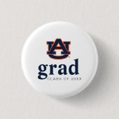 Auburn University Abschluss | Auburn Tigers Button (Vorderseite)