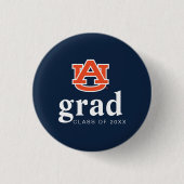 Auburn University Abschluss - Auburn Tigers Button (Vorderseite)