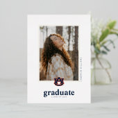 Auburn University Abschluss | Auburn Tigers Folieneinladung (Stehend vorne)