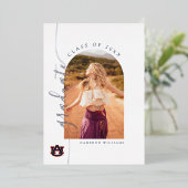 Auburn University Abschluss | Auburn Tigers Folieneinladung (Stehend vorne)