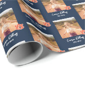 Auburn University Abschluss | Auburn Tigers Geschenkpapier (Rolleneckpunkt)