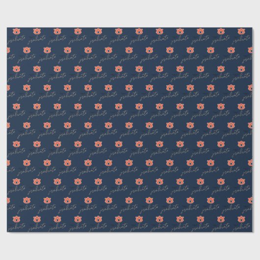 Auburn University Abschluss - Auburn Tigers Geschenkpapier (Flach)