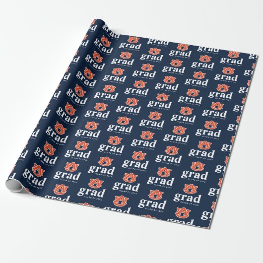 Auburn University Abschluss - Auburn Tigers Geschenkpapier (Ungerollt)