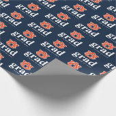 Auburn University Abschluss - Auburn Tigers Geschenkpapier (Ecke)