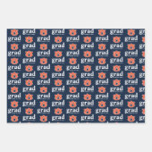 Auburn University Abschluss - Auburn Tigers Geschenkpapier Set (Vorderseite 2)