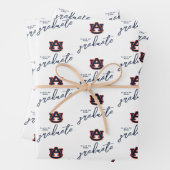 Auburn University Abschluss | Auburn Tigers Geschenkpapier Set (Beispiel)