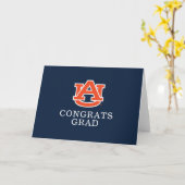 Auburn University Abschluss - Auburn Tigers Karte (Gelbe Blume)