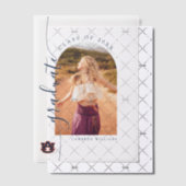 Auburn University Abschluss - Auburn Tigers Pergament Einladungen (Versetzt (Einladung))