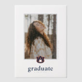 Auburn University Abschluss | Auburn Tigers Pergament Einladungen (Vorderseite)