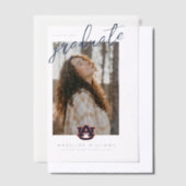 Auburn University Abschluss | Auburn Tigers Pergament Einladungen (Versetzt)