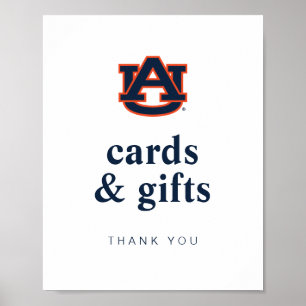 Auburn University Abschluss   Auburn Tigers Poster