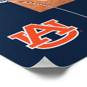 Auburn University Abschluss - Auburn Tigers Poster (Ecke)