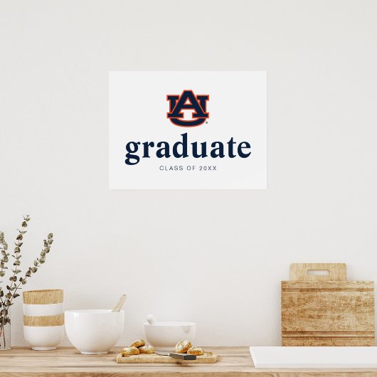 Auburn University Abschluss | Auburn Tigers Poster (Küche)