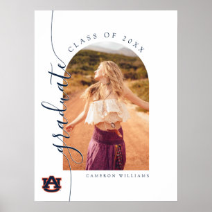 Auburn University Abschluss   Auburn Tigers Poster