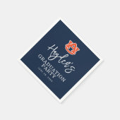 Auburn University Abschluss - Auburn Tigers Serviette (Ecke)