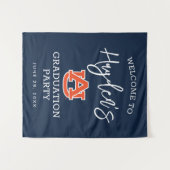 Auburn University Abschluss - Auburn Tigers Wandteppich (Vorderseite (Horizontal))