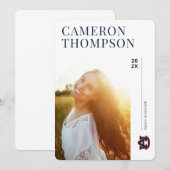 Auburn University | ABSCHLUSS Einladung (Vorne/Hinten)