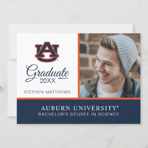 Auburn University   Abschluss Einladung