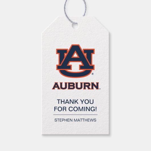 Auburn University | ABSCHLUSS Geschenkanhänger (Vorderseite)
