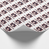 Auburn University | ABSCHLUSS Geschenkpapier (Ecke)