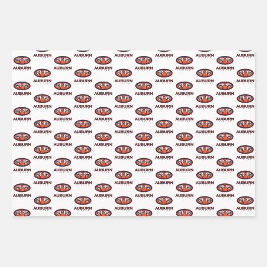 Auburn University | ABSCHLUSS Geschenkpapier Set (Vorderseite 2)