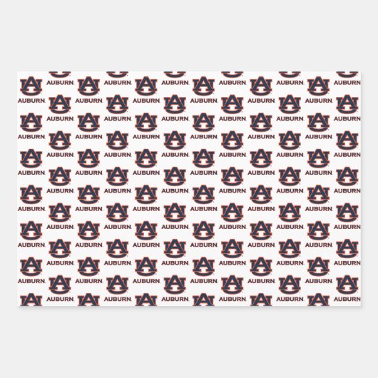 Auburn University | ABSCHLUSS Geschenkpapier Set (Vorderseite 2)