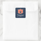 Auburn University | Absolvent Quadratischer Aufkleber (Tasche)