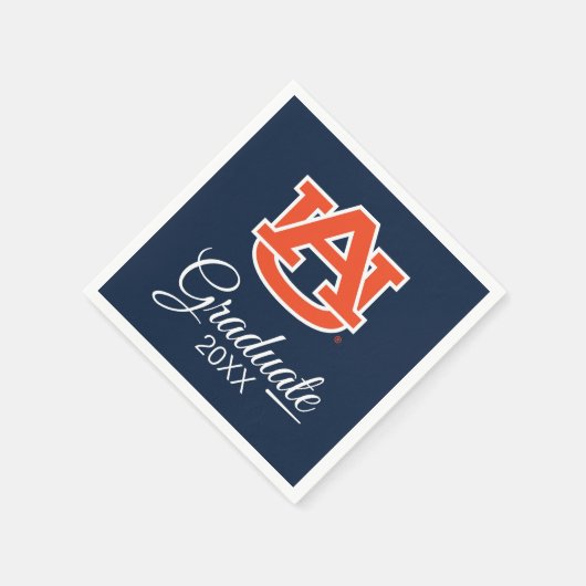 Auburn University | Absolvent Serviette (Ecke)