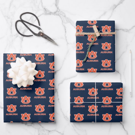 Auburn University | AU Auburn Geschenkpapier Set (Vorderseite)