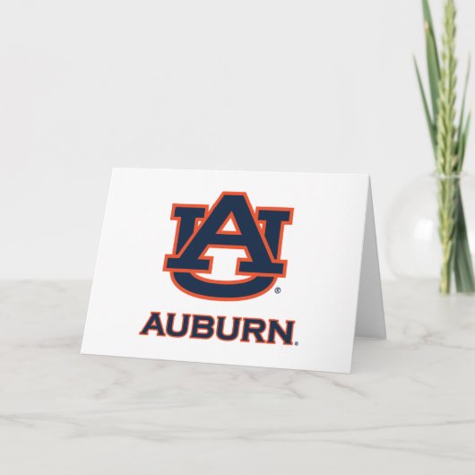 Auburn University | AU Auburn Karte (Vorderseite)