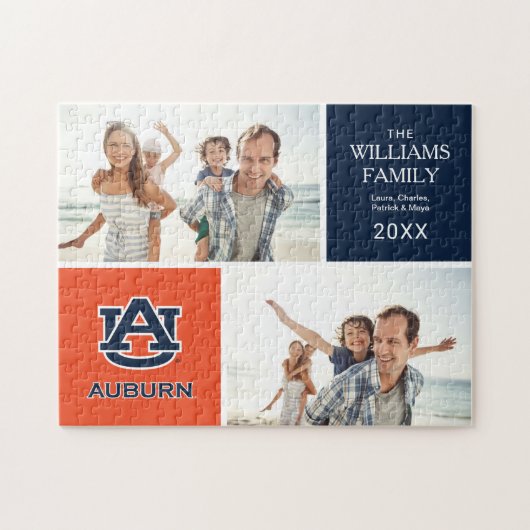 Auburn University | AU Auburn Puzzle (Horizontal)