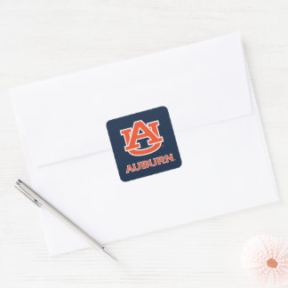 Auburn University | AU Auburn Quadratischer Aufkleber