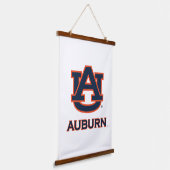 Auburn University | AU Auburn Wandteppich Mit Holzrahmen (Gewinkelt)