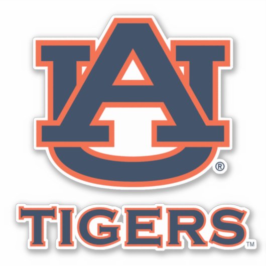 Auburn University | Auburn Aufkleber (Vorderseite)