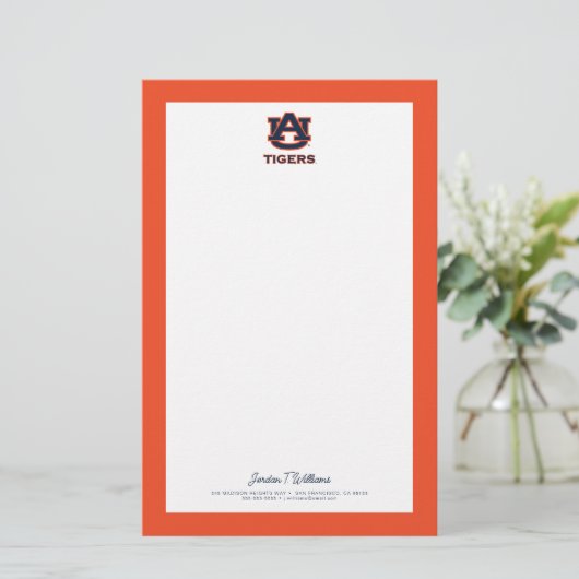 Auburn University | Auburn Briefpapier (Stehend Vorderseite)