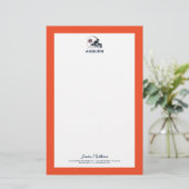 Auburn University | Auburn Football Briefpapier (Stehend Vorderseite)