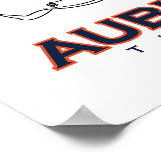 Auburn University | Auburn Football Poster (Ecke)