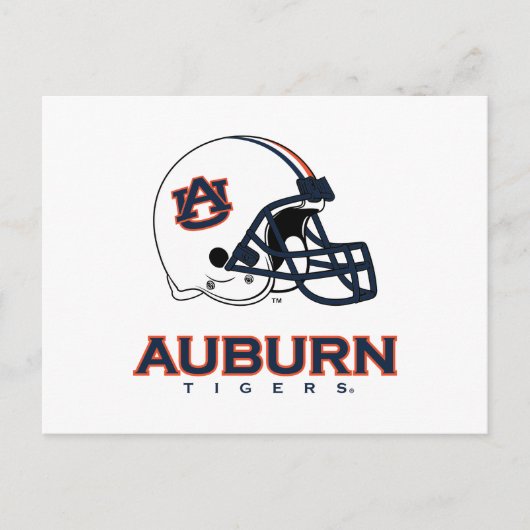Auburn University | Auburn Football Postkarte (Vorderseite)