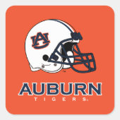 Auburn University | Auburn Football Quadratischer Aufkleber (Vorderseite)