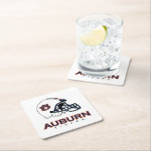 Auburn University | Auburn Football Rechteckiger Pappuntersetzer (Vor Ort)