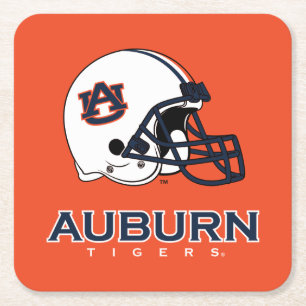 Auburn University   Auburn Football Rechteckiger Pappuntersetzer