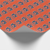 Auburn University | Auburn Geschenkpapier (Ecke)