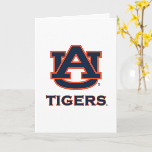 Auburn University | Auburn Karte (Gelbe Blume)