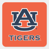 Auburn University | Auburn Quadratischer Aufkleber (Vorderseite)