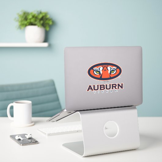 Auburn University | Auburn Tigers Aufkleber (Laptop auf Schreibtisch)