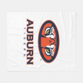 Auburn University | Auburn Tigers Fleecedecke (Vorderseite (Horizontal))
